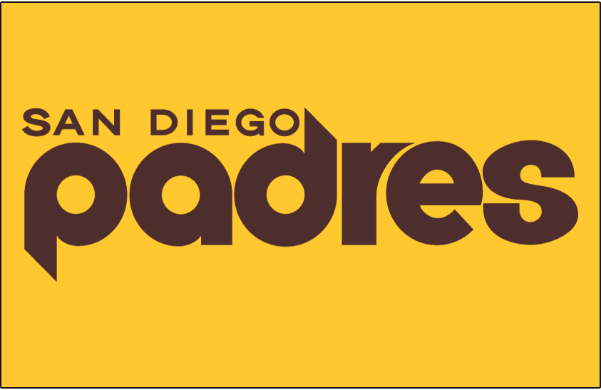 San Diego Padres 1978 Jersey Logo 02 vinyl decal